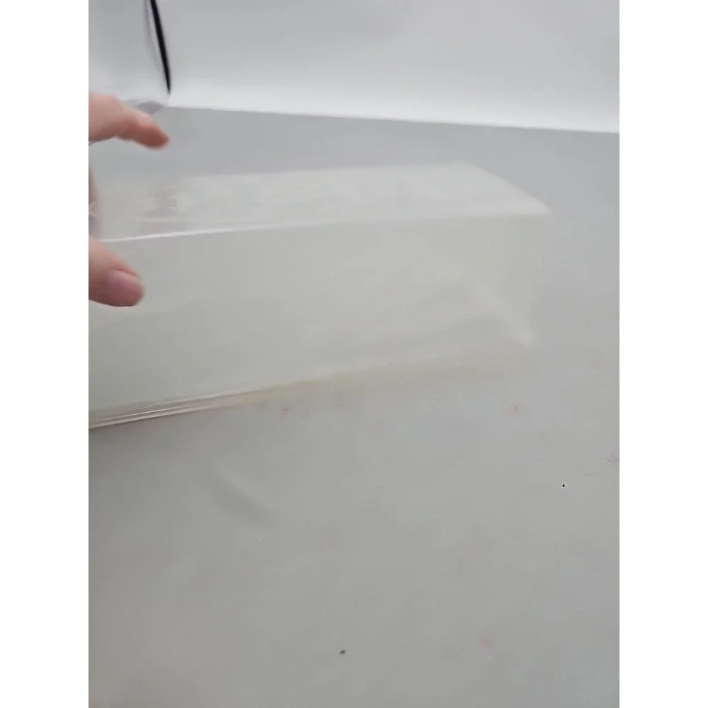 Kraft‎ Velveeta Cheese Box Keeper Container Clear Plastic USA, Holds 2lbs